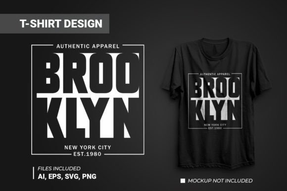 Brooklyn Typography T-shirt Design Review