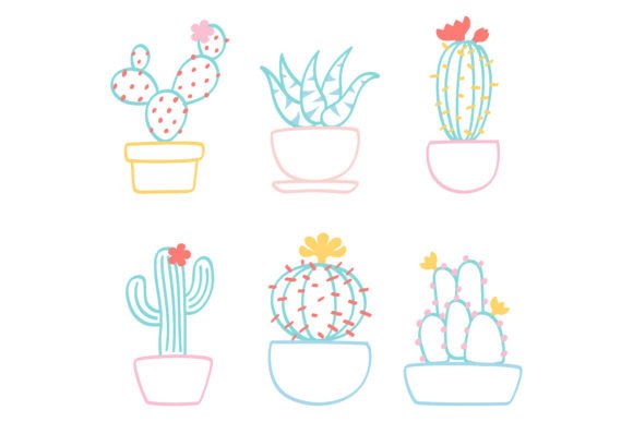 Hand Drawn Cactus in a Pot Embroidery Review