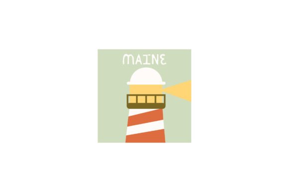 Maine - U. S. a. - Sticker Review