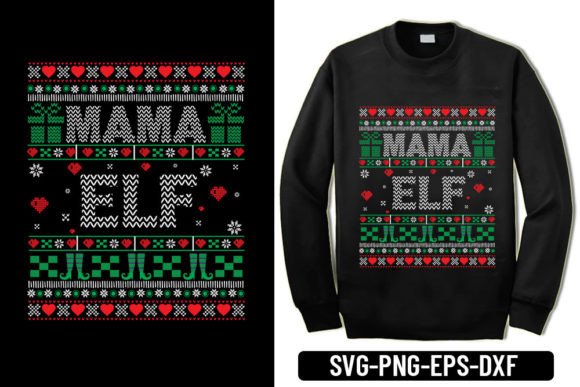 Mama Elf - Christmas Ugly Sweater Review