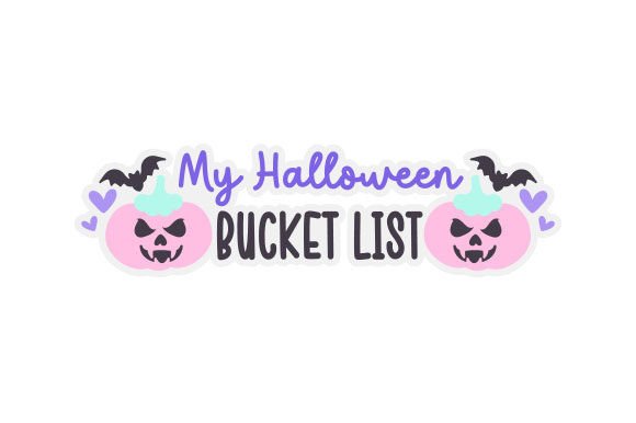 My Halloween Bucket List - Sticker Review