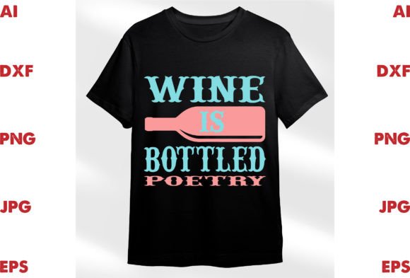 Wine is Bottled Poetry Embroidery Review